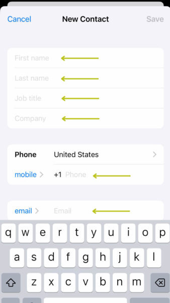 covve sync contacts with whatsapp