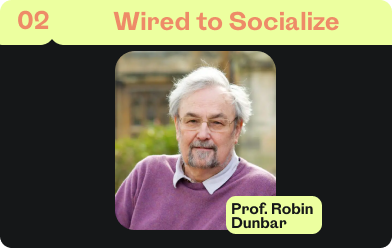 Robin Dunbar Covve Wired To Socialize Ep 2