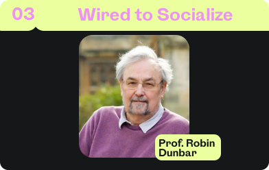 Robin Dunbar Covve Wired To Socialize Ep 3