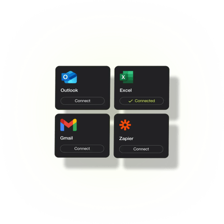 Covve integrations with existing tools