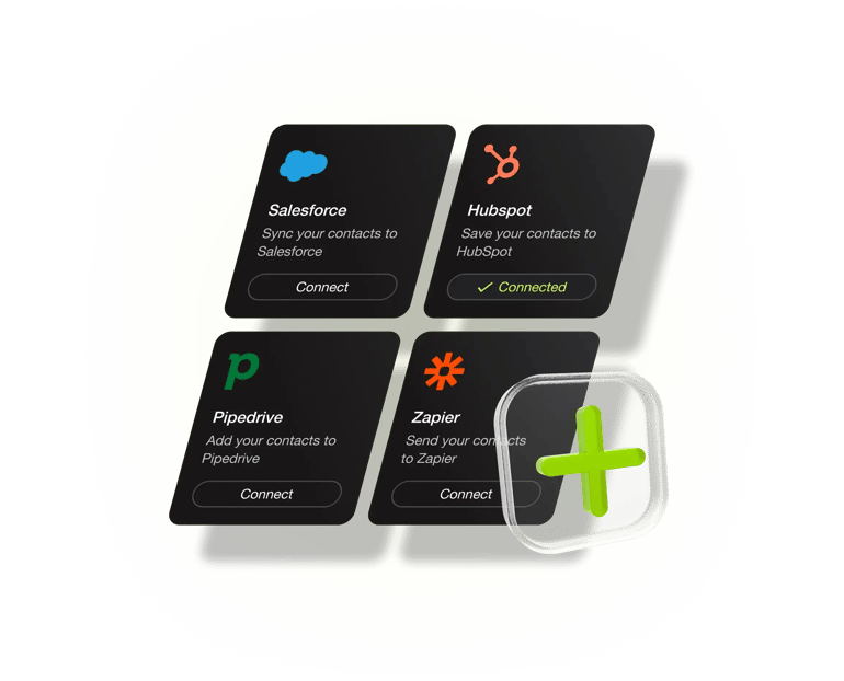 Covve - Business Card Scanner CRM Integrations