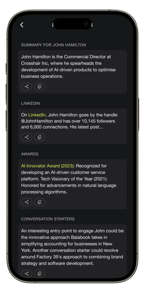 Covve AI Lead Qualificaiton