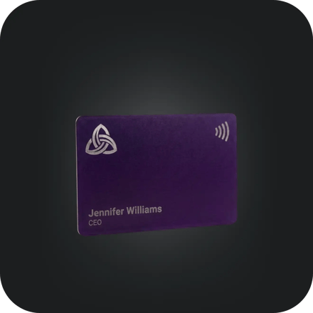 Covve gloss card sample