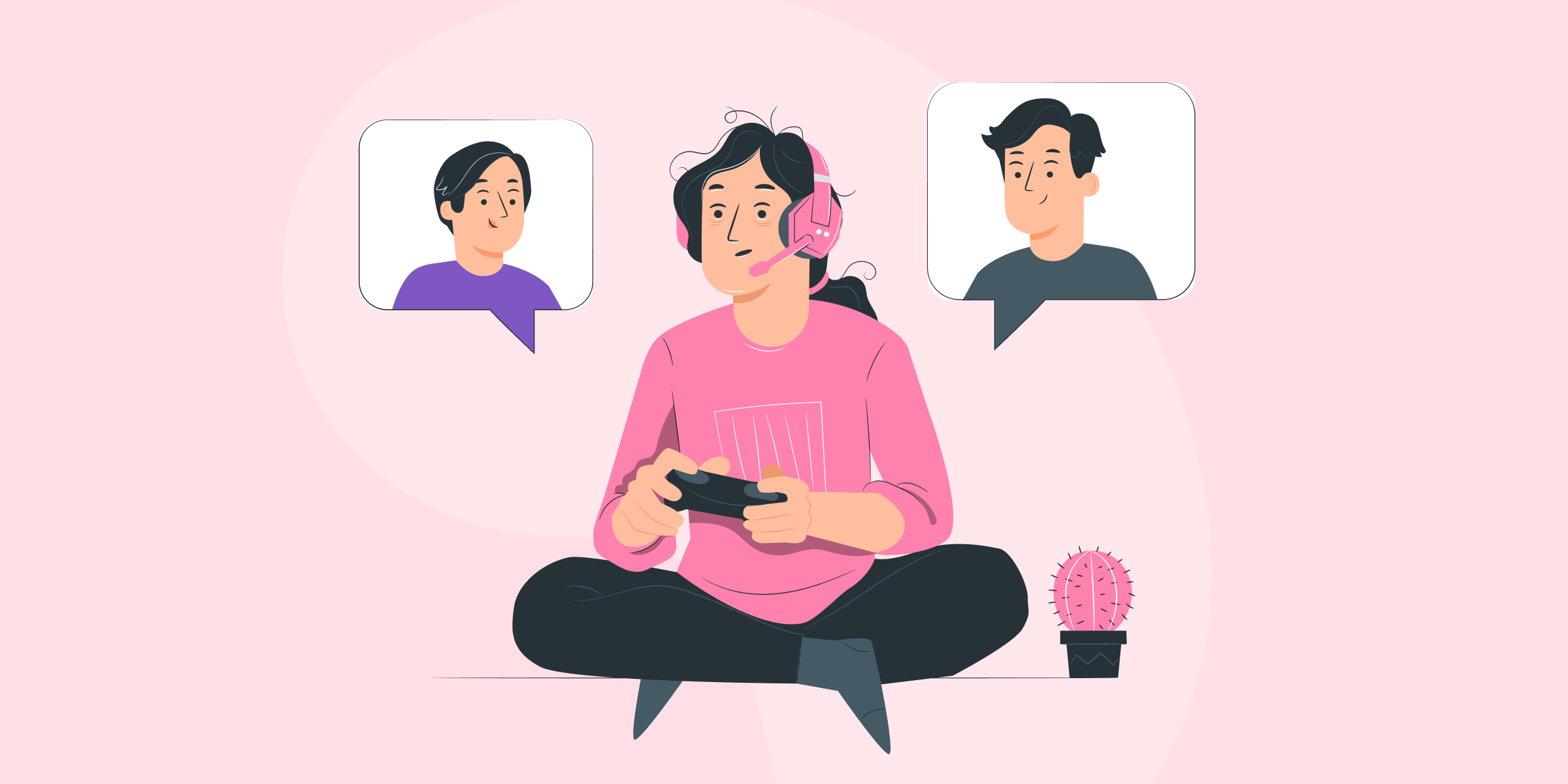 Build relationships through video games!