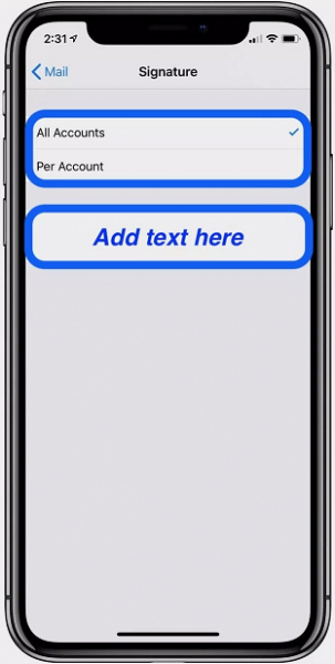 How to Create an Email Signature on iPhone
