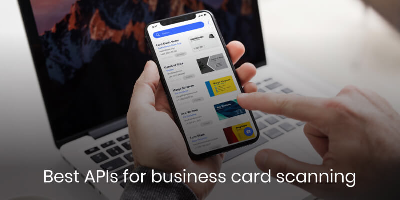 Best APIs for business card scanning