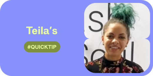 Teilas quicktip