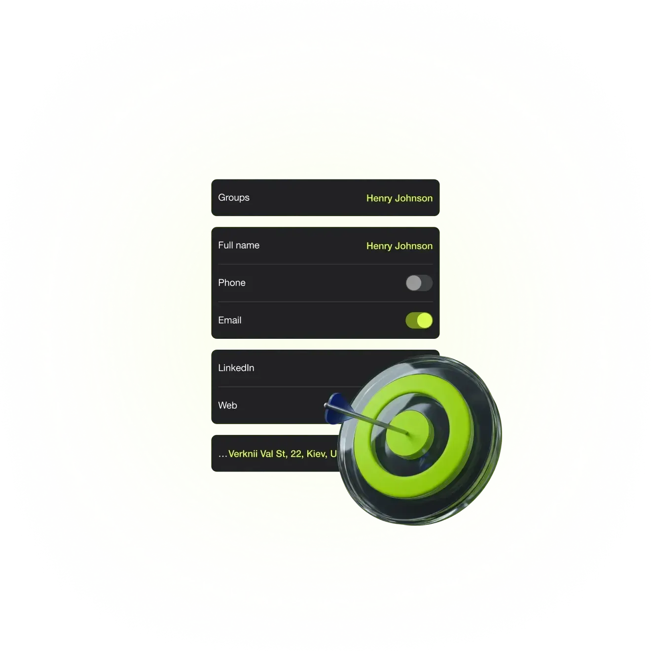 Covve - Business Card Scanner - Accuracy - Website graphic