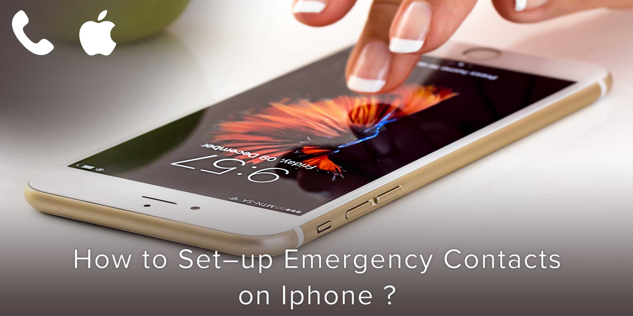 How to Set-up Emergency Contacts on iPhone?