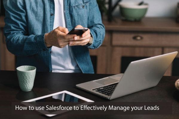 How to use Salesforce to Effectively Manage your Leads