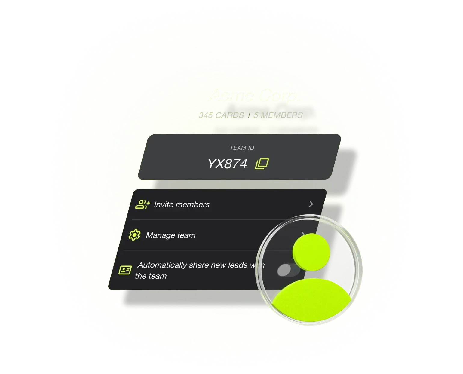 Covve - Lead Capture Team Collaboration