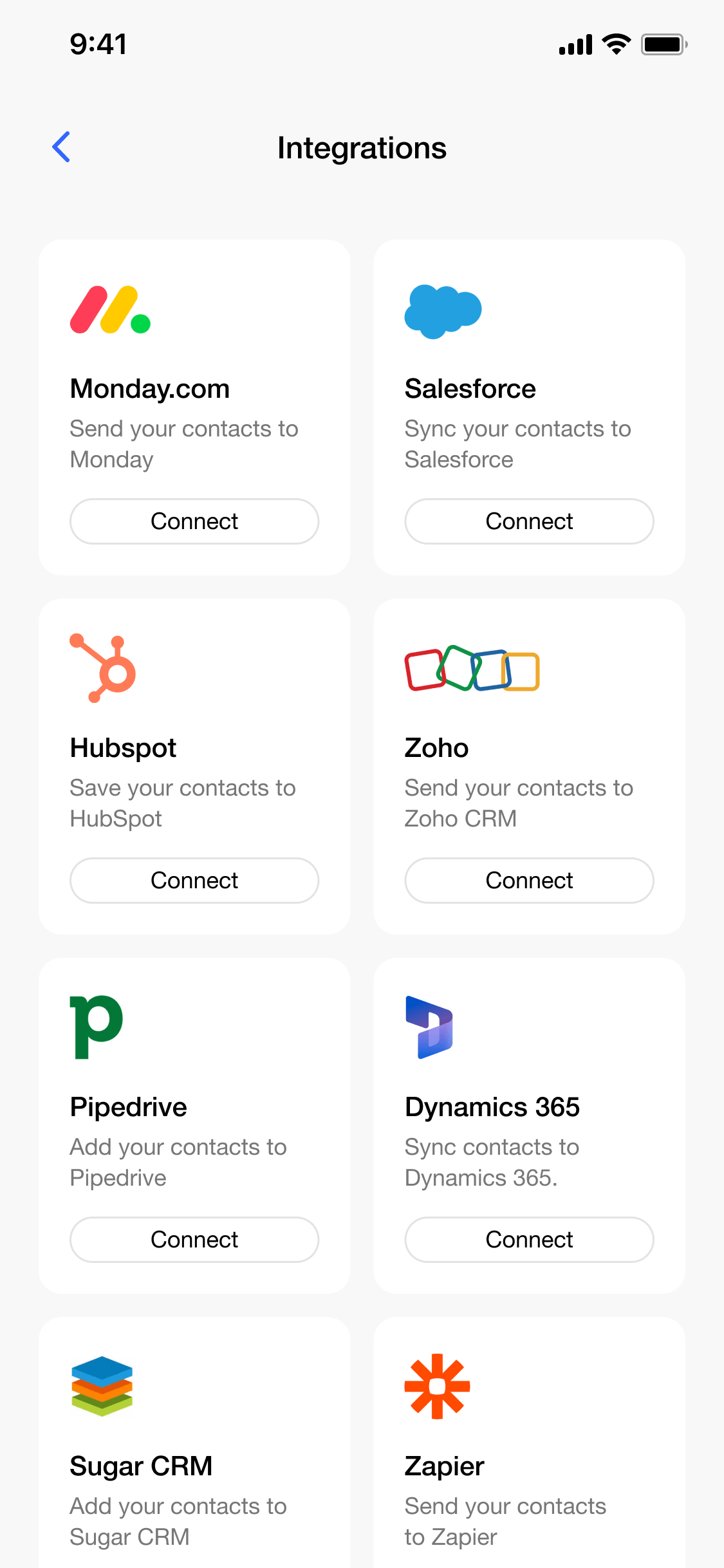 CRM Integrations