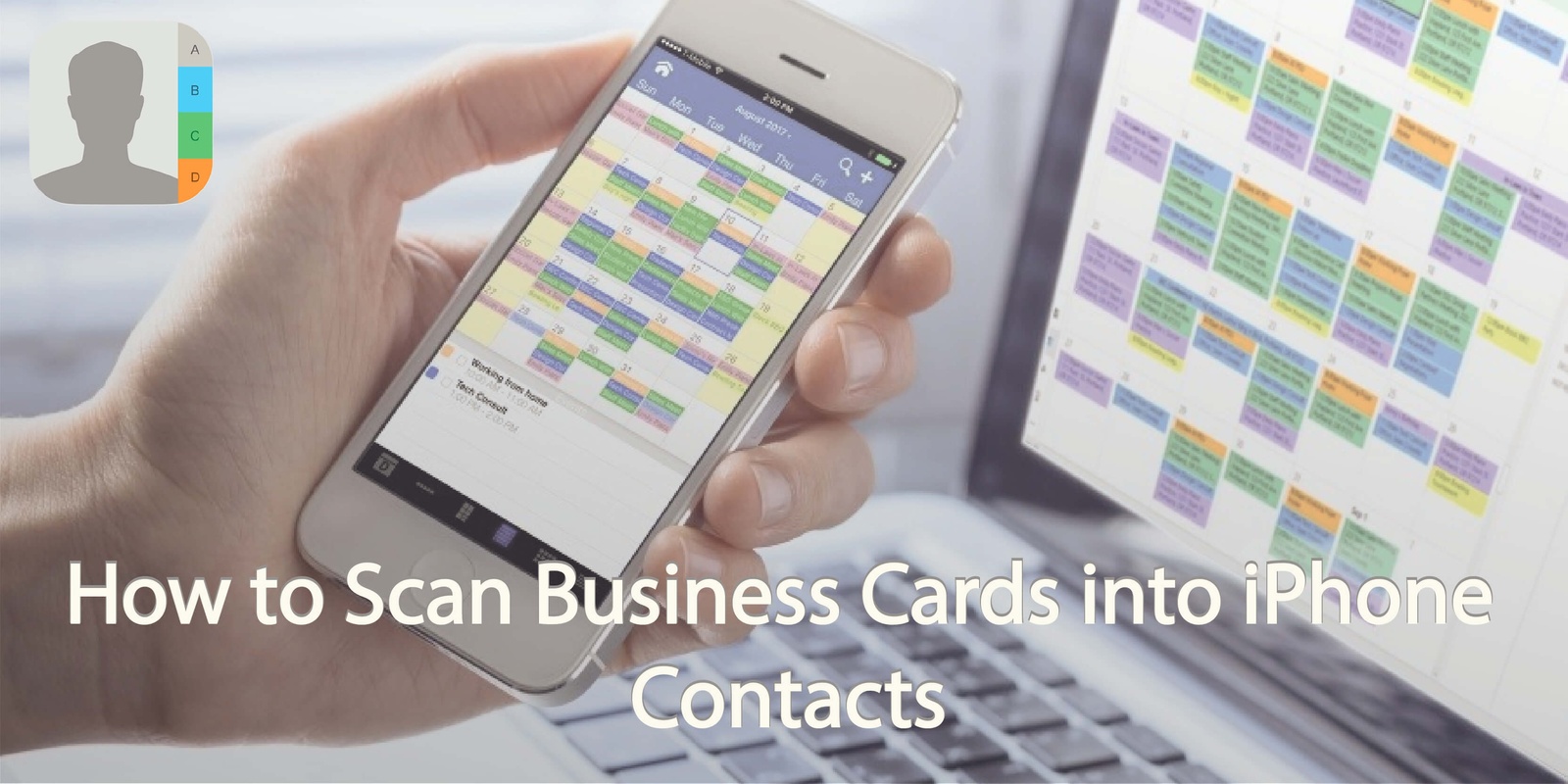 How to Scan Business Cards into iPhone Contacts Covve