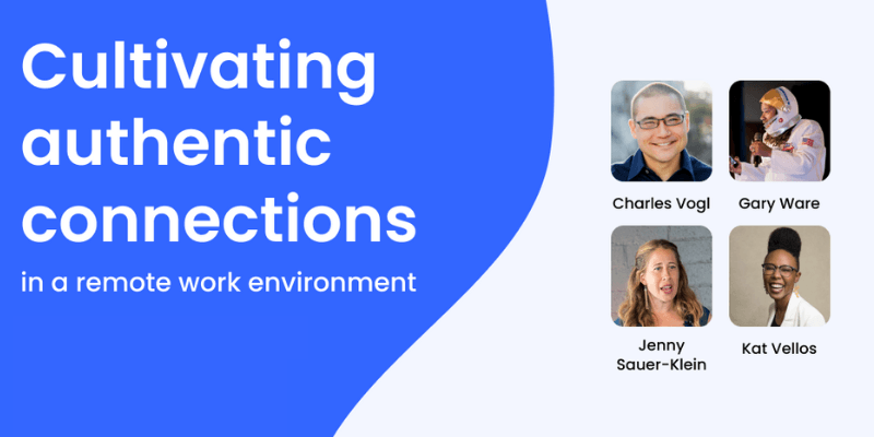 Cultivating Authentic Connections in a remote work environment - Covve workshop